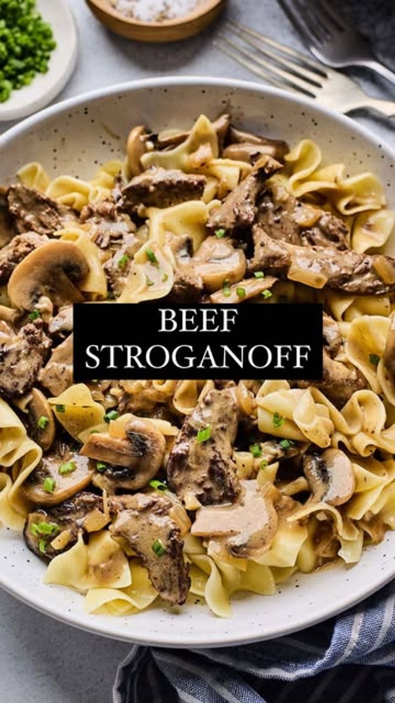 Classic Beef Stroganoff