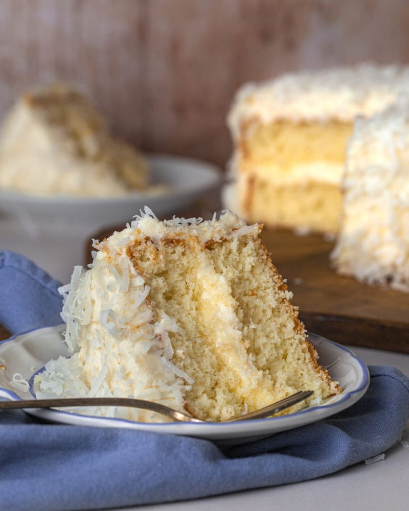 Classic Coconut Cake