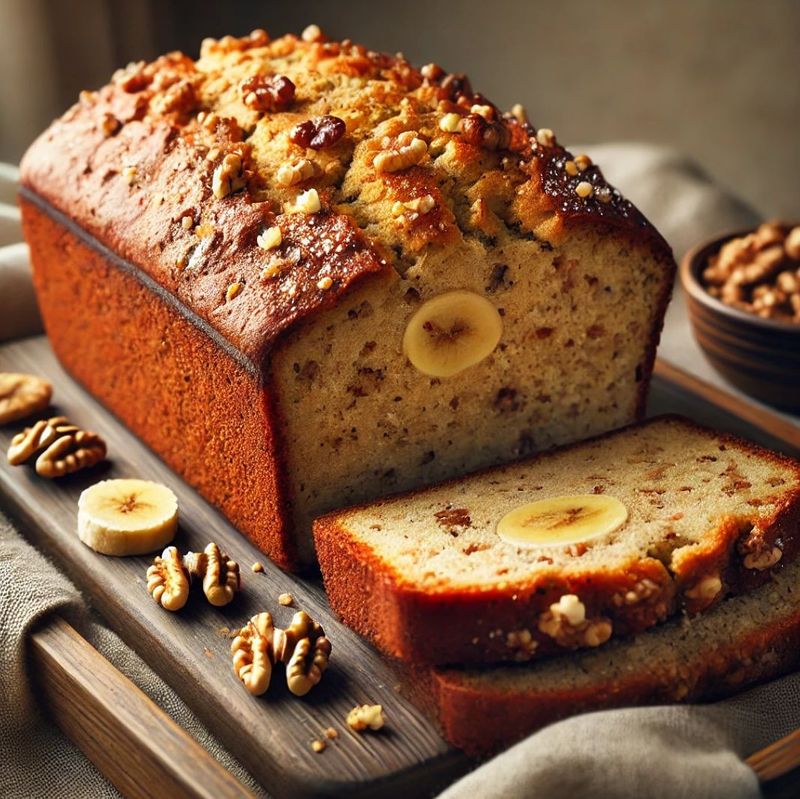 Banana Walnut Loaf