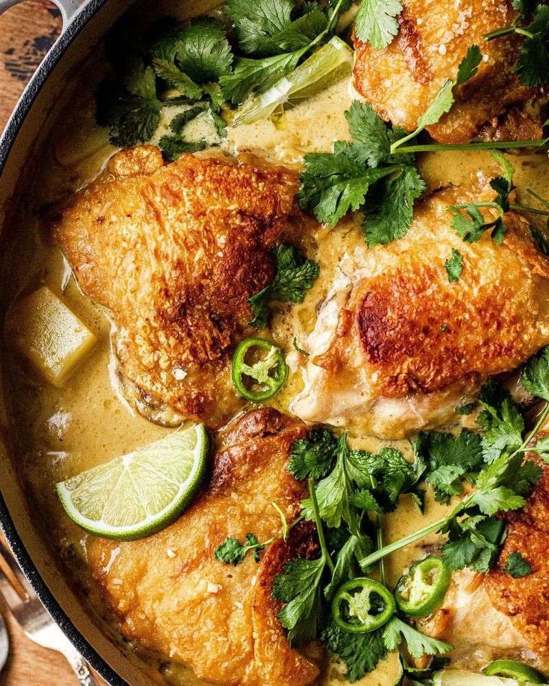 Coconut Curry Chicken Bake