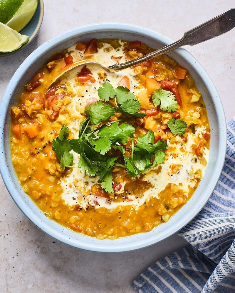 Coconut Curry Lentil Soup