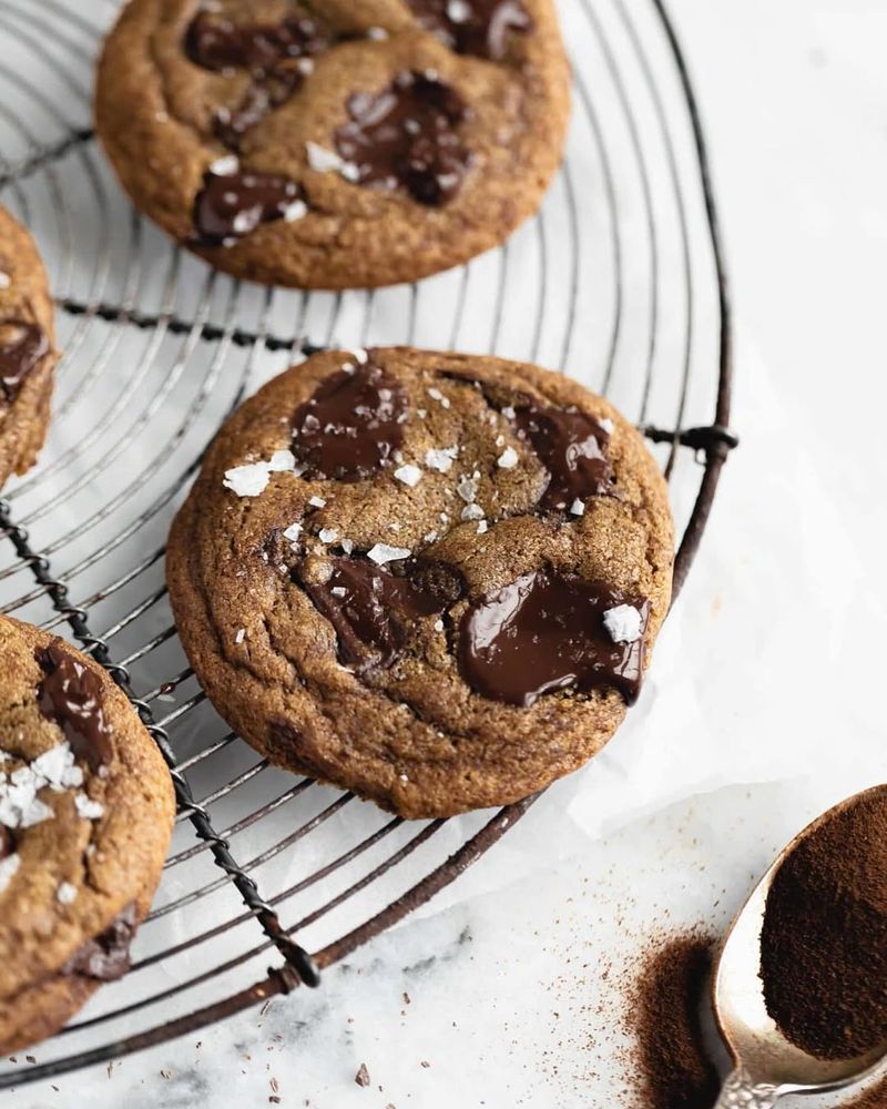 Espresso Chocolate Chip Cookies