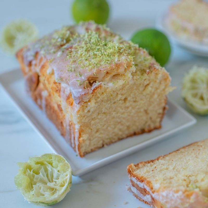 Coconut Lime Loaf Cake