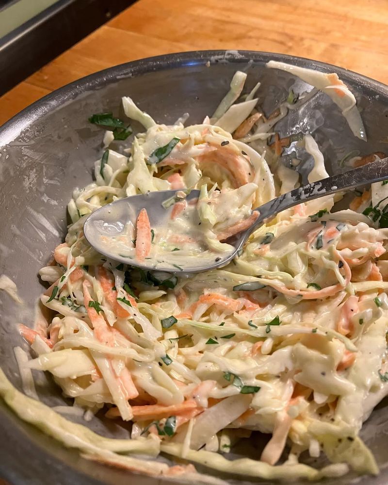 Coleslaw with Creamy Dressing