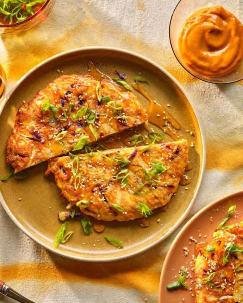 Savory Cabbage Pancakes