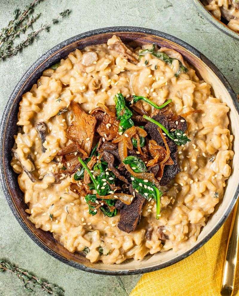 Creamy Mushroom Risotto
