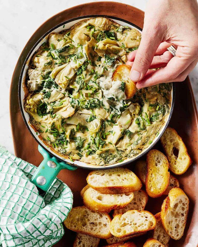 Creamy Spinach Artichoke