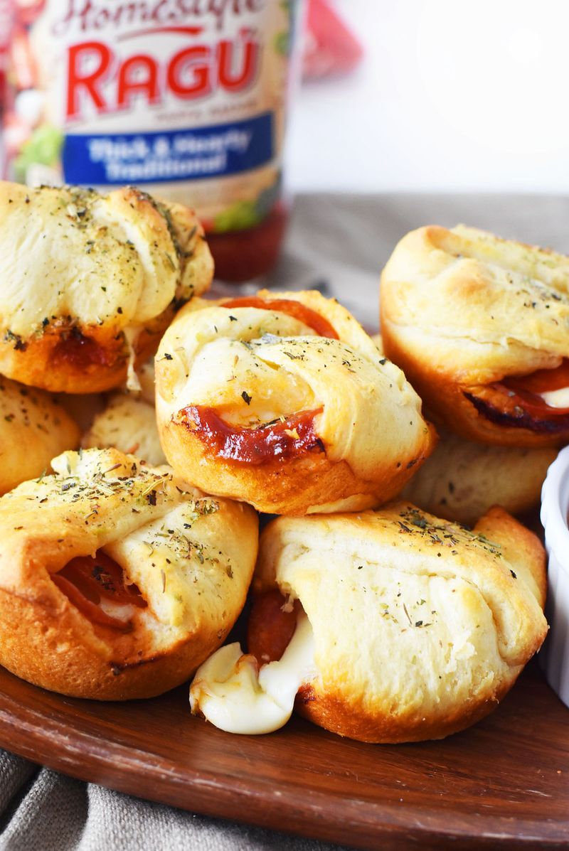 Crescent Roll Pizza Pockets
