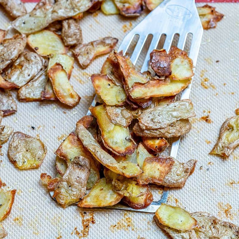 Crispy Chips from Potato Peelings