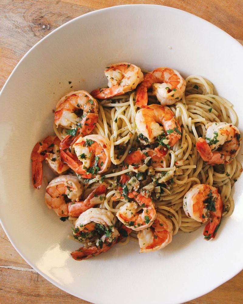 Delicate Shrimp Scampi