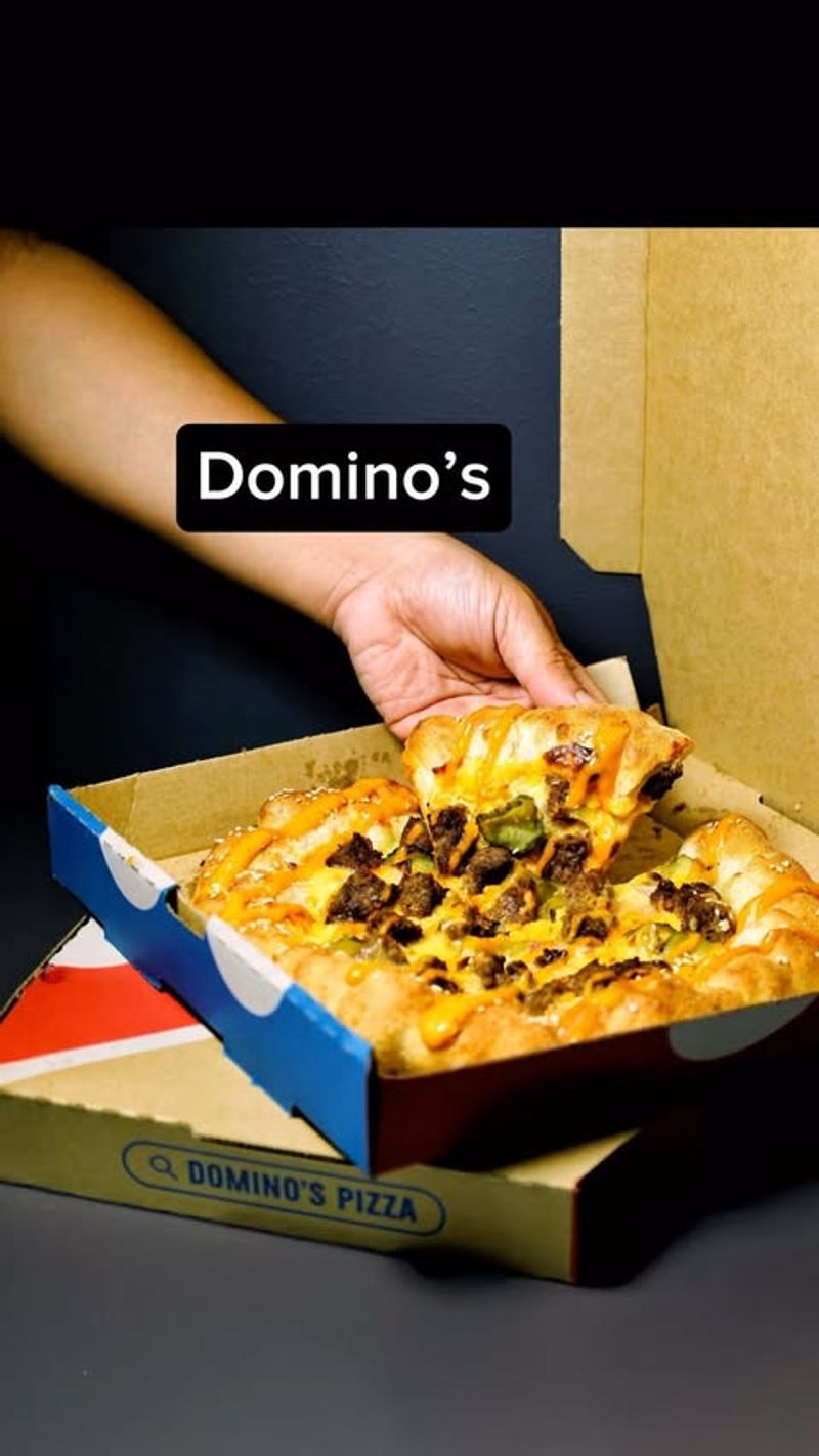 Domino's Cheeseburger Pizza