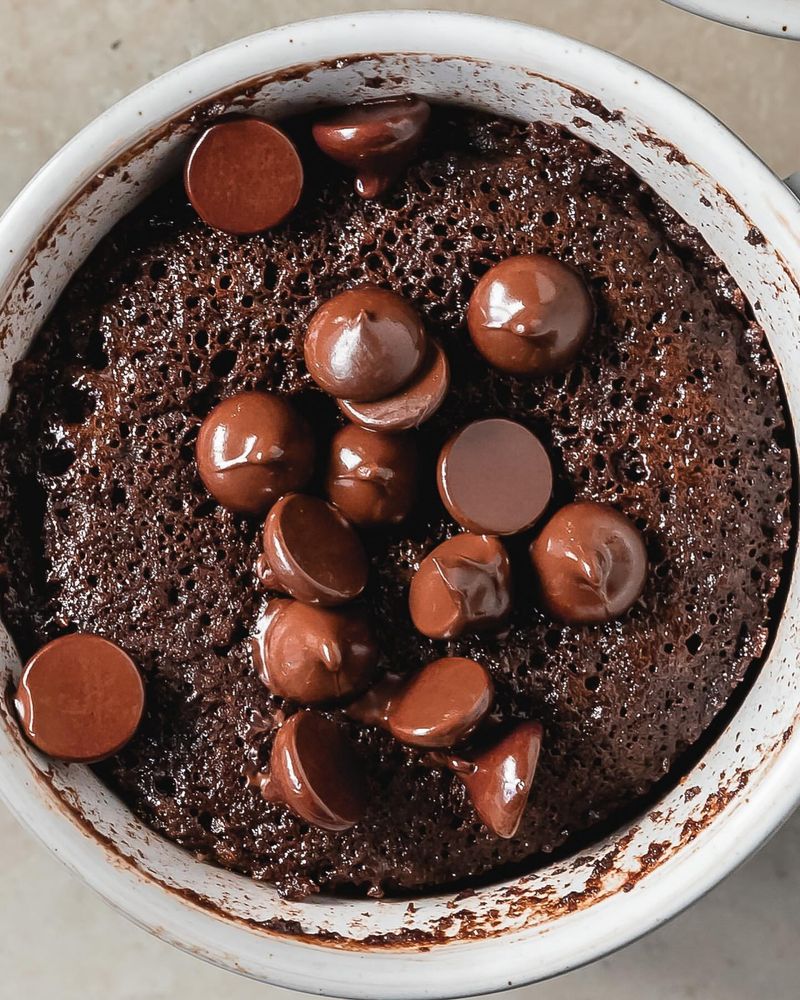 Double Chocolate Mug Cake