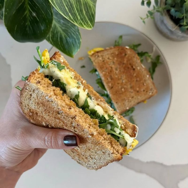 Egg Salad with Watercress
