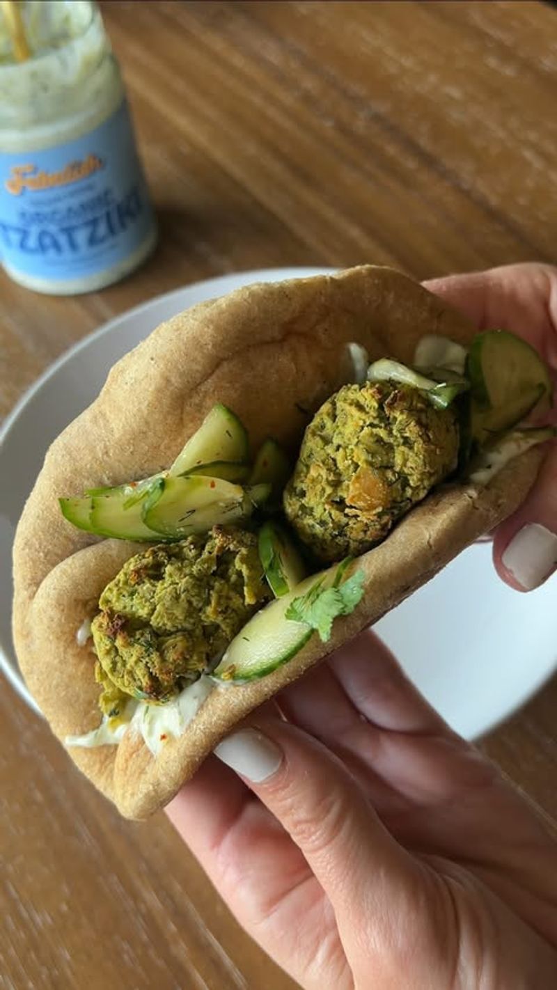 Falafel and Tzatziki
