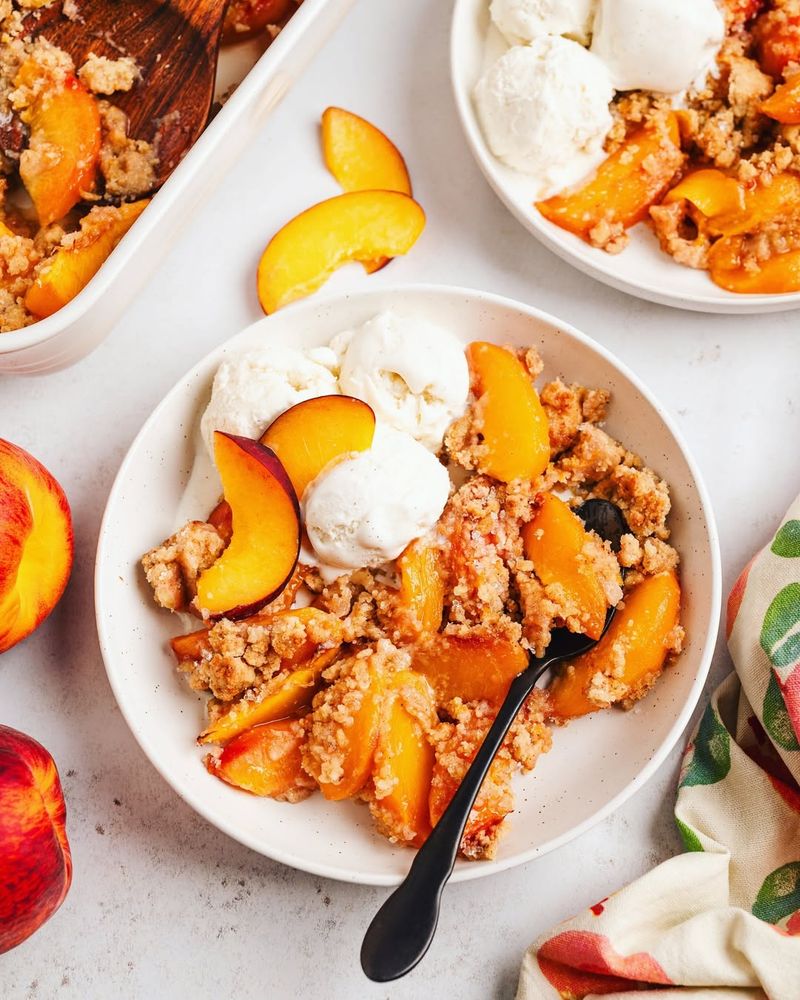Georgia: Peach Cobbler