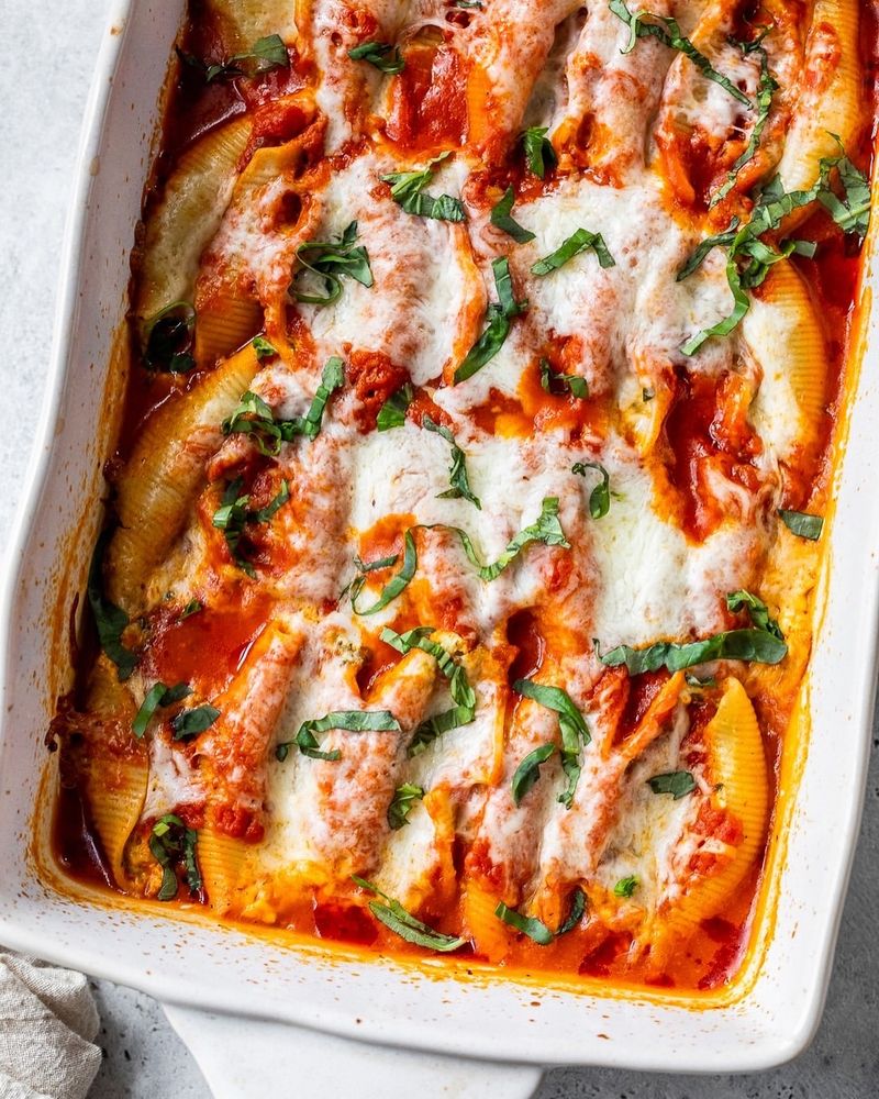 Four-Cheese Stuffed Shells