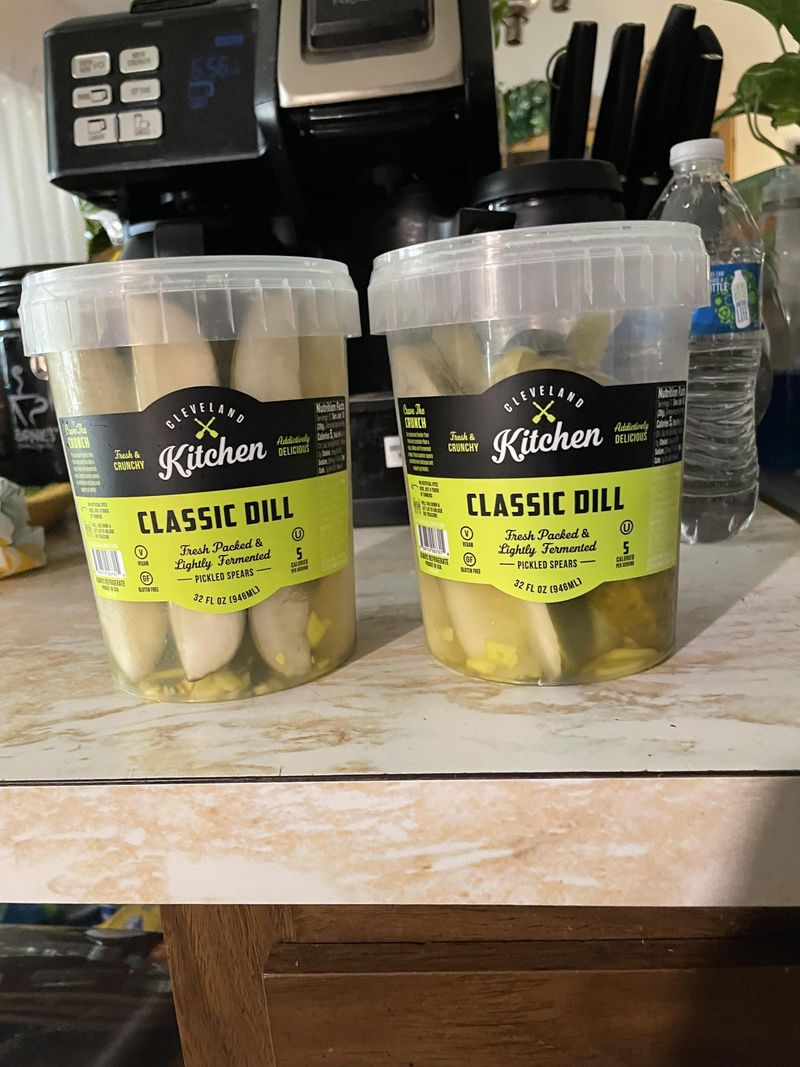 Garlic Dill Pickle Sauerkraut