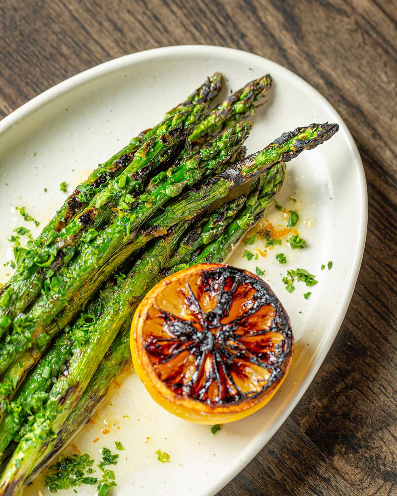 Grilled Asparagus with Lemon Zest