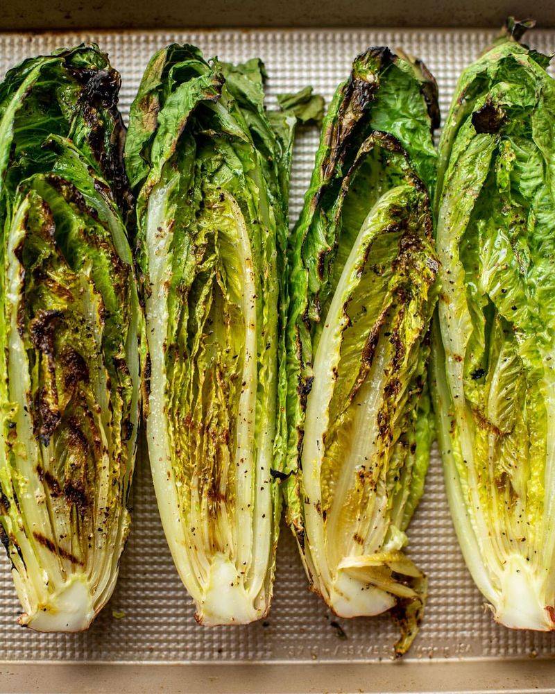 Grilled Lettuce