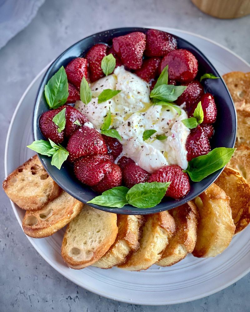 Grilled Strawberries