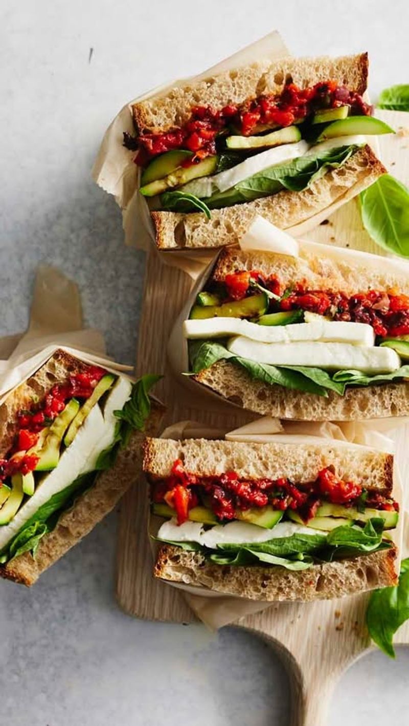 Grilled Veggie Sandwich