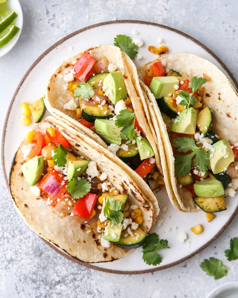 Grilled Veggie Tacos