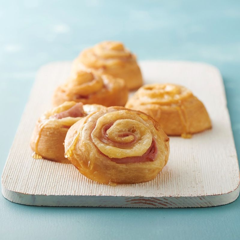 Ham and Cheese Pinwheels