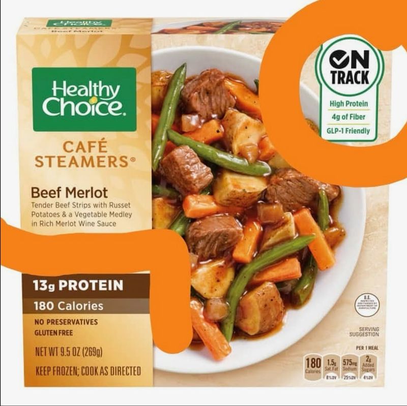 Healthy Choice Café Steamers Beef Merlot