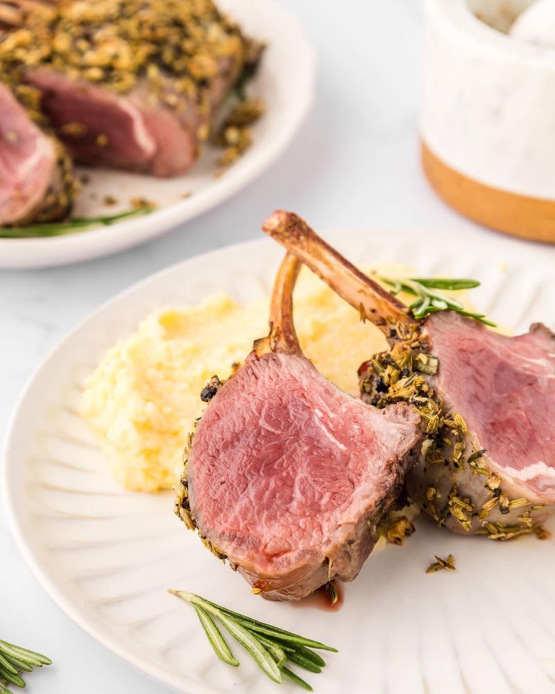 Herb-Crusted Rack of Lamb