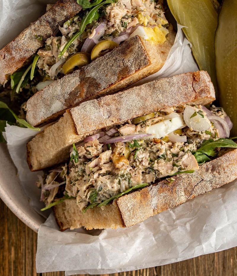 Tuna Salad Sandwiches