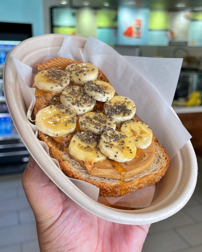 Peanut Butter & Banana Toast
