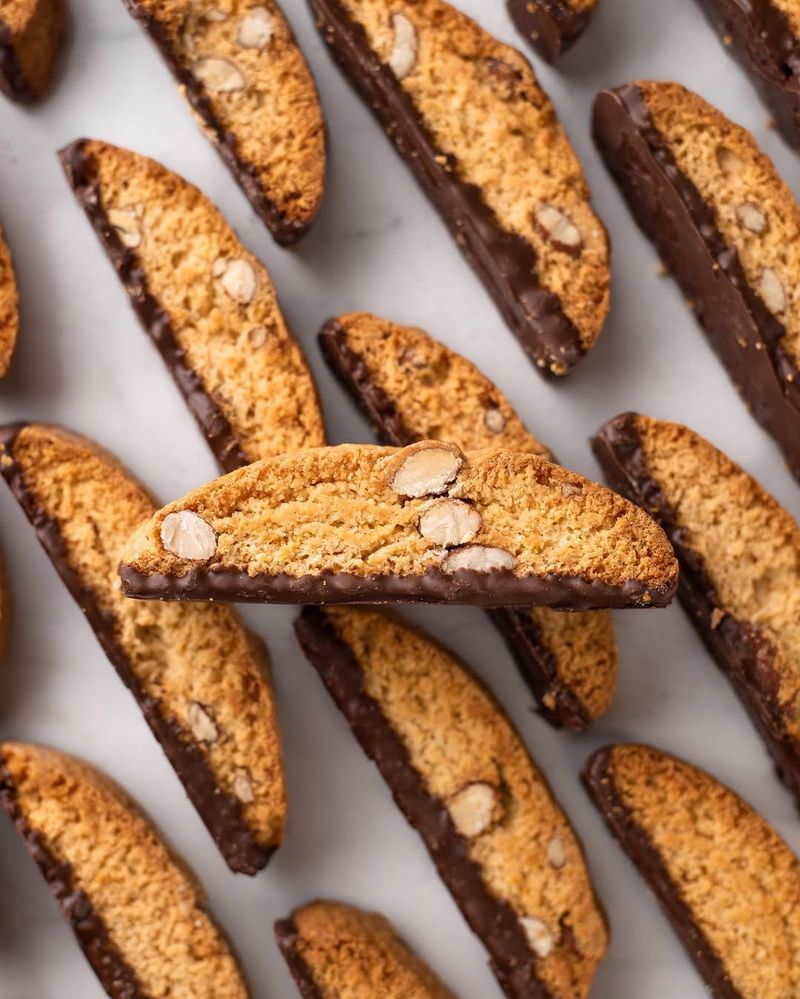 Honey Almond Biscotti