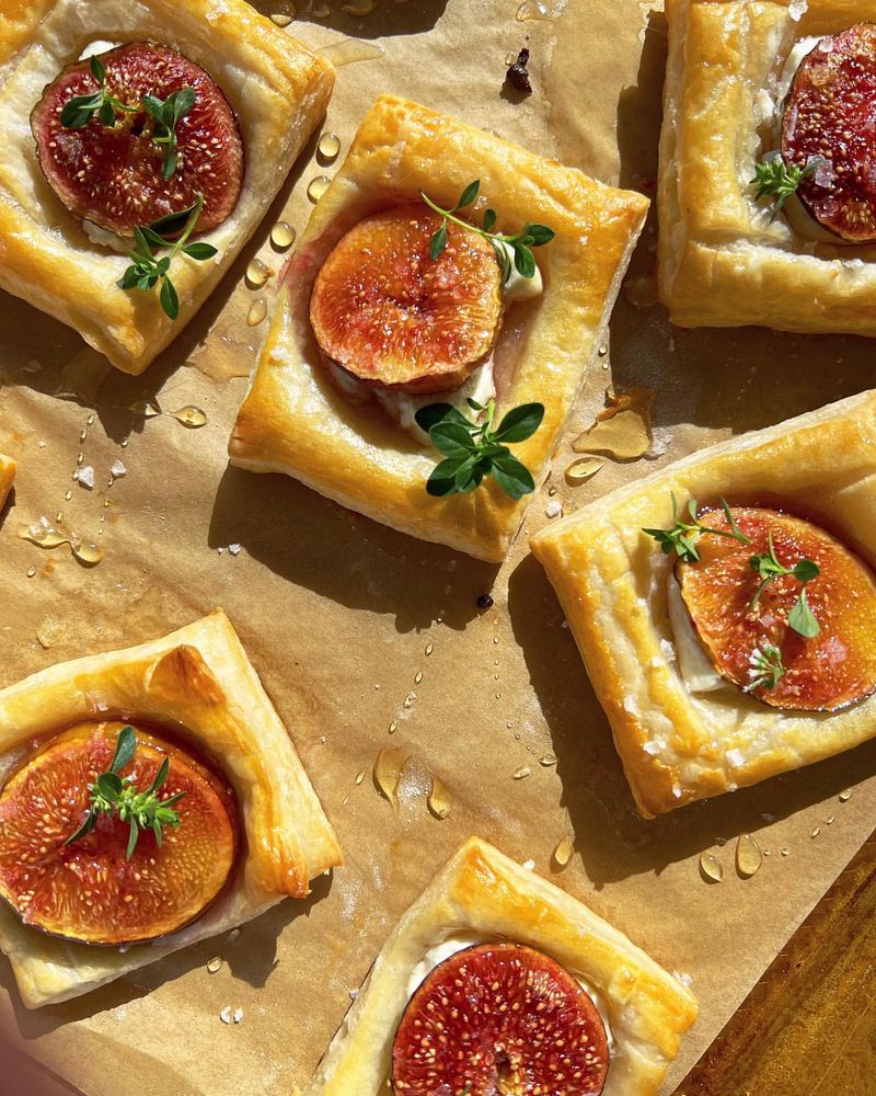 Honey Fig and Goat Cheese Tart