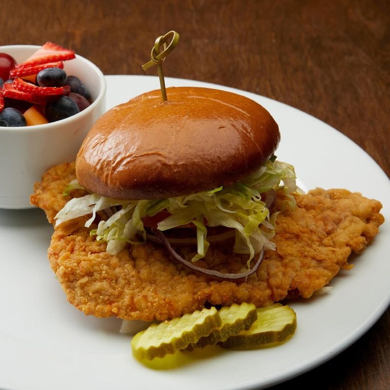 Indiana – Breaded Pork Tenderloin Sandwich