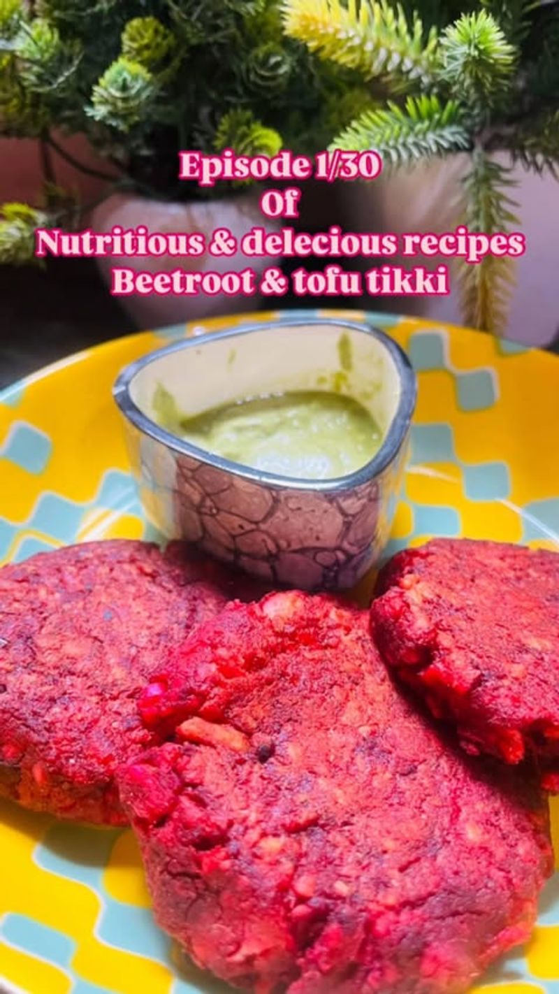 Instant Beetroot Tofu