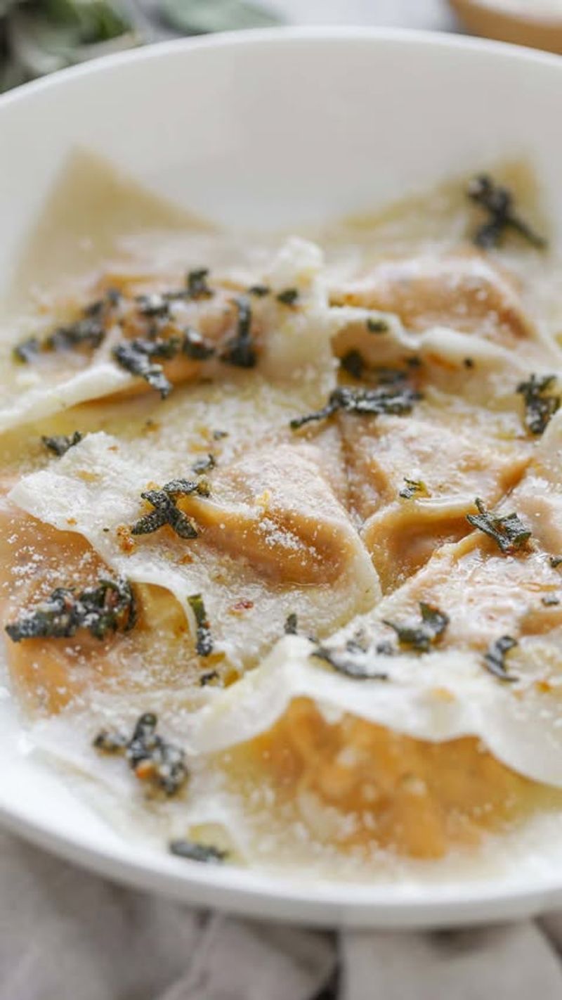 Instant Licorice Ravioli
