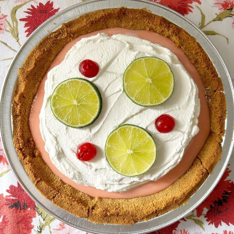 Kansas: Cherry Limeade Pie