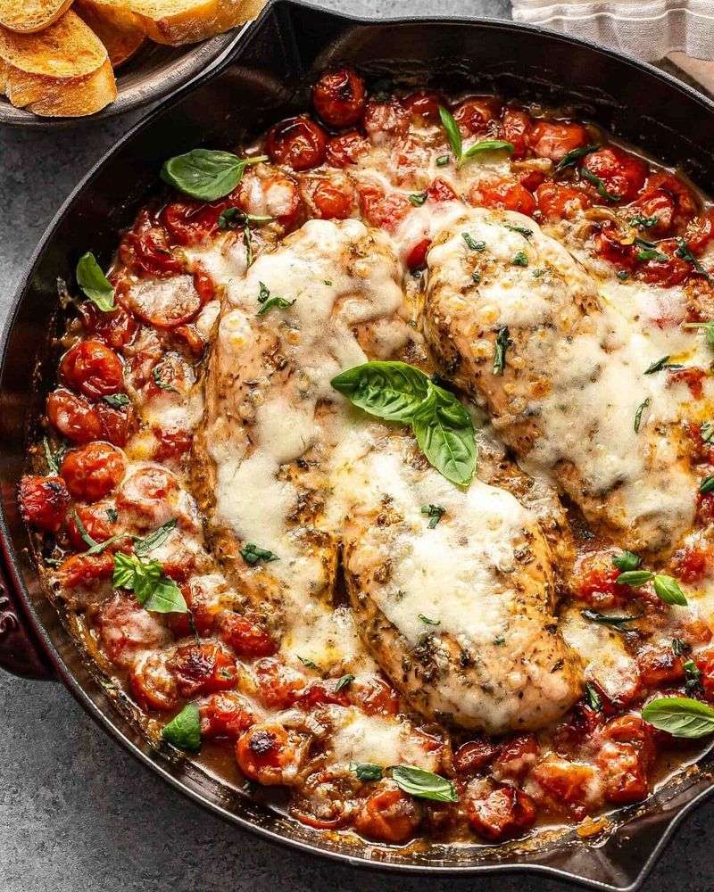 Italian Chicken Marinara Bake