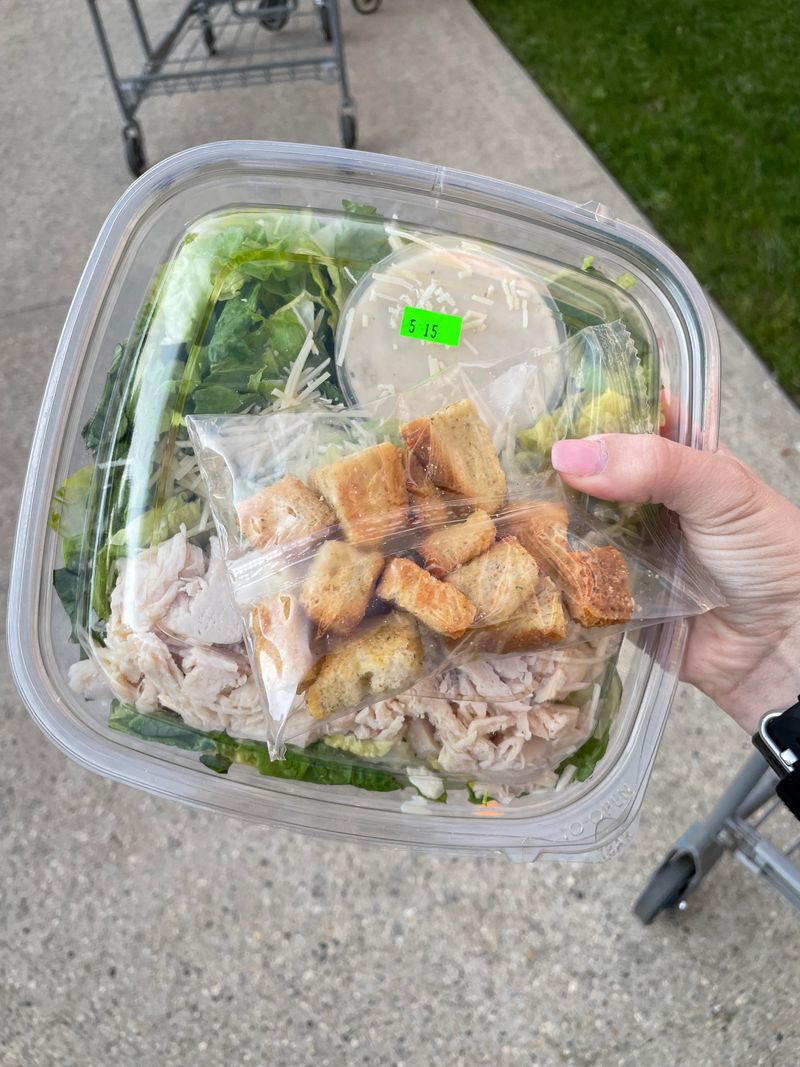 KFC's Caesar Salad with Grilled Chicken