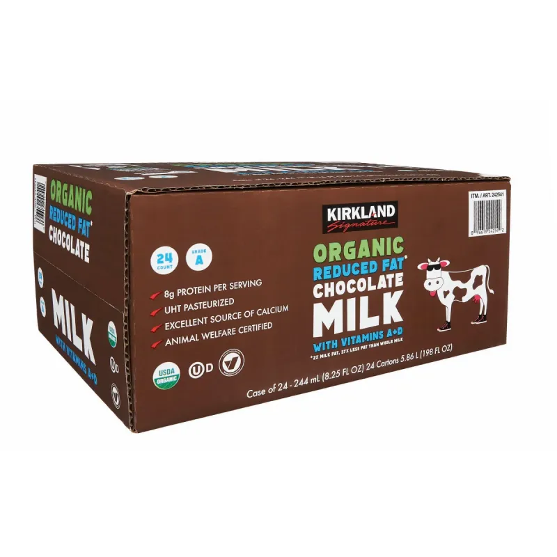 Kirkland Signature Organic Chocolate Milk