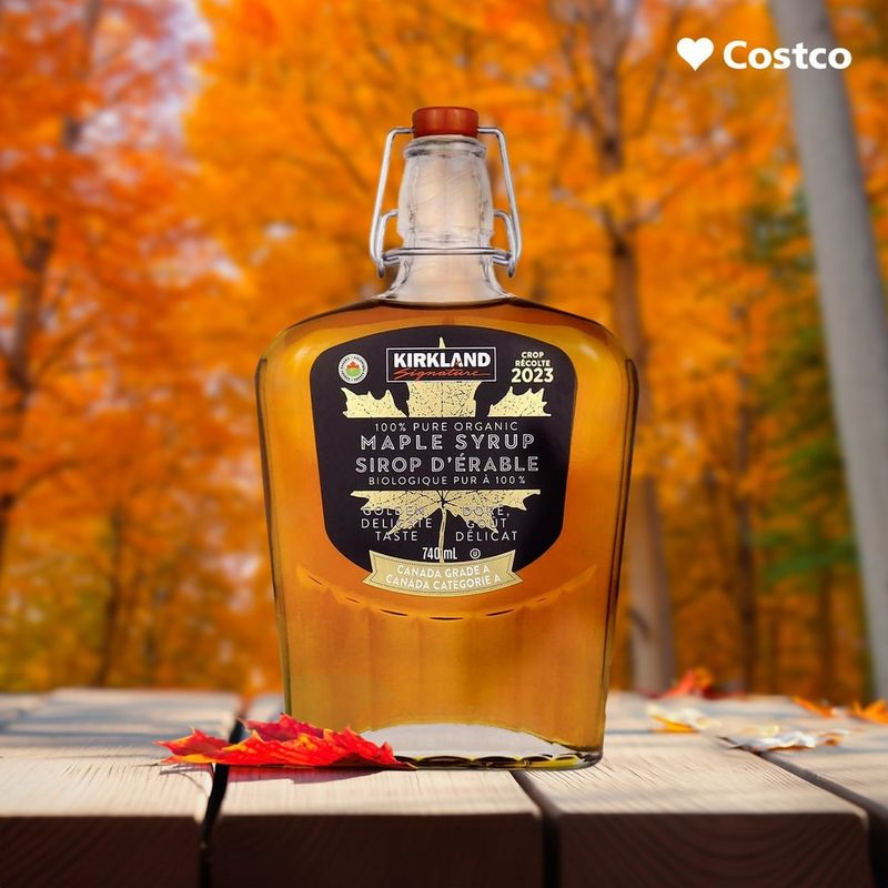 Kirkland Signature Organic Maple Syrup