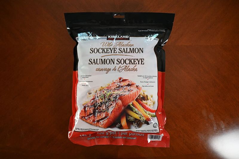 Kirkland Signature Wild Alaskan Sockeye Salmon