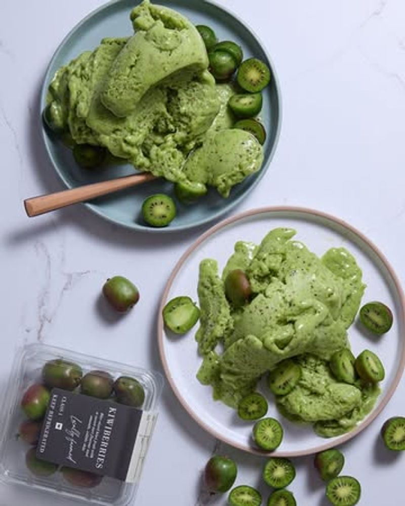 Kiwi Lime Sorbet