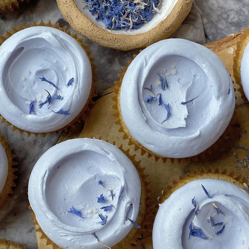 Lavender Earl Grey Cupcakes