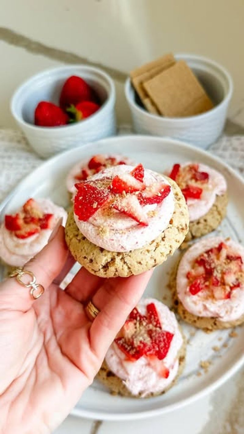 Strawberry Shortcake Cookies