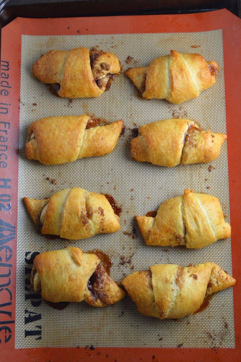 Lavender Lemon Honey Crescents