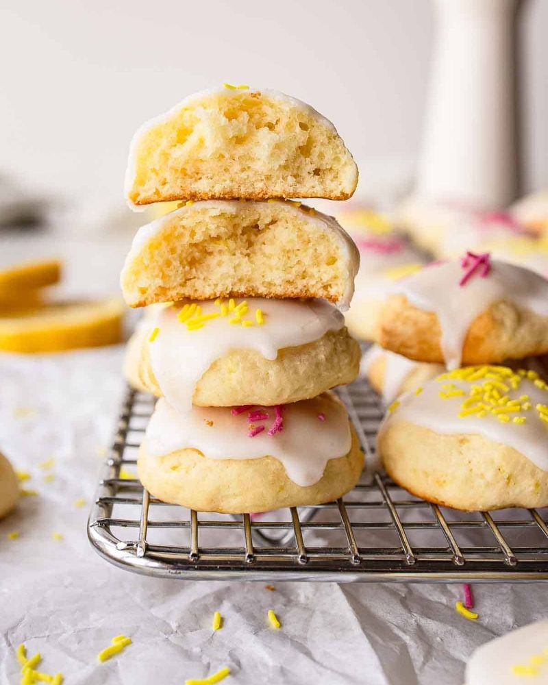 Lemon Glazed Cookies