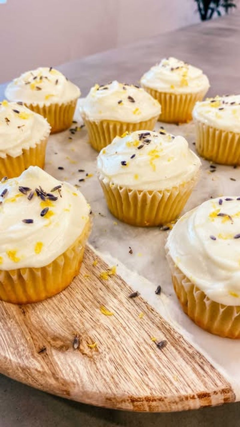 Lemon Lavender Cupcakes