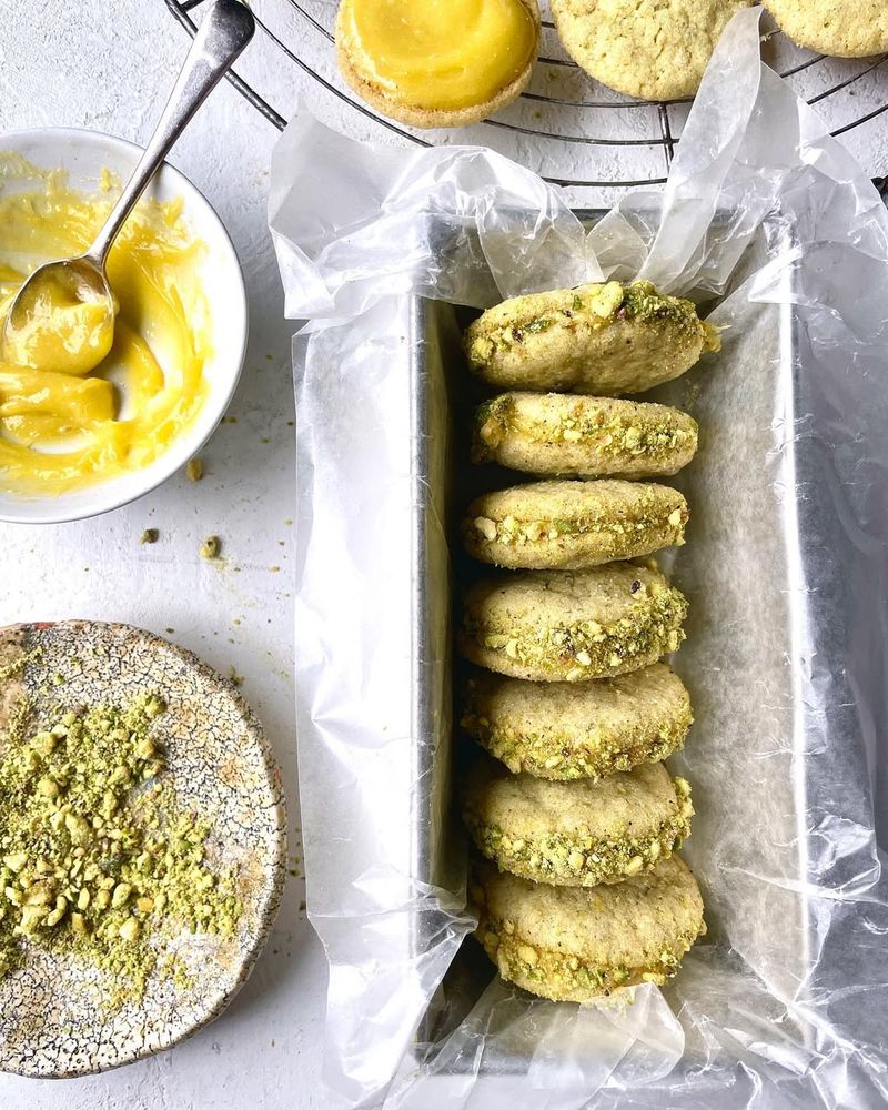 Lemon Pistachio Cookies