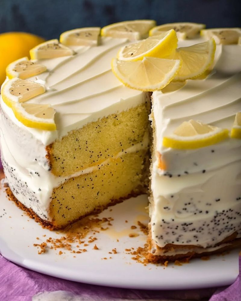 Lemon Poppy Seed Cake
